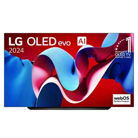 LG OLED83C46LA TV LG OLED evo AI C4 | 83 pouces (210 cm) | 2024 | Smart TV 4K UHD LG OLED83C46LA TV LG OLED evo AI C4 | 83 pouces (210 cm) | 2024 | Smart TV 4K UHD